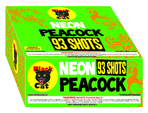 Neon Peacock
